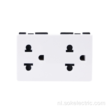 Multi Duplex US power Socket outlet schroefaansluiting